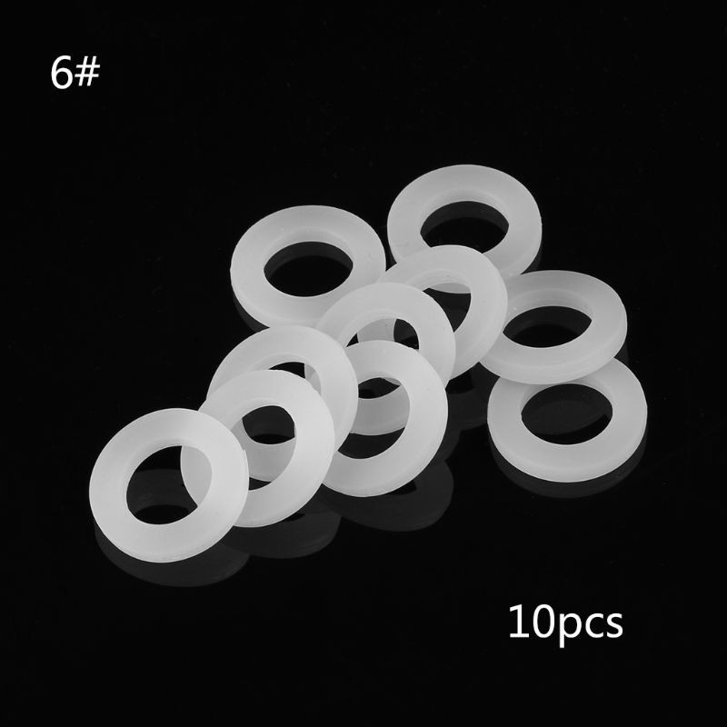 Set 10 Vòng Đệm Silicone 1 / 2 "3 / 4" 1 "Chuyên Dụng Cho Ống Nước