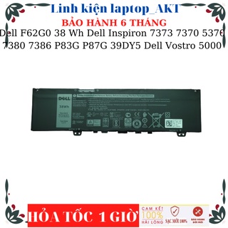 Pin laptop dell f62g0 w38wh dell inspiron 13 7373 7370 5370 7380 7386 p83g p87g rpjc3 39dy5 dell vostro 13 5000
