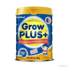 Sữa Bột Nutifood Grow Plus+ TCKM Xanh - Hộp 900g-1,5kg