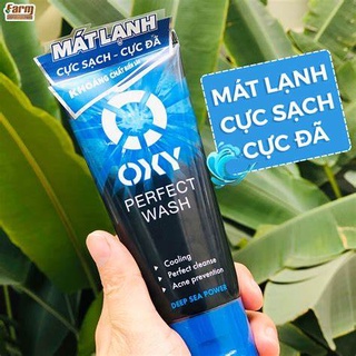 KEM RỬA MẶT OXY PERFECT WASH [Tuýp 100g]