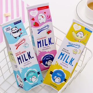 Túi đựng bút hình bình sữa dễ thương