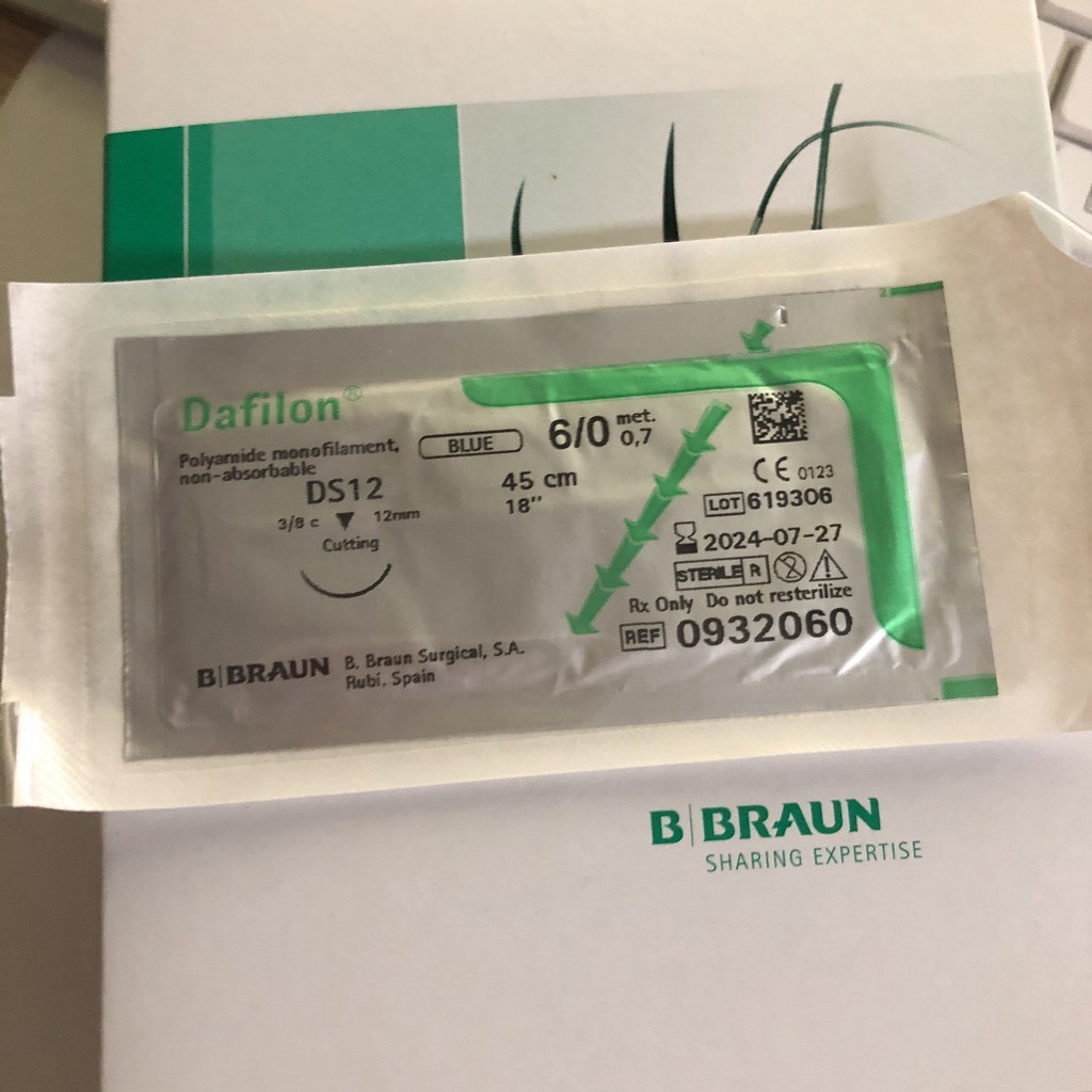 1 Sợi Chỉ Khâu Phẫu Thuật Dafilon - BBraun - Chỉ Không Tan Polyamid