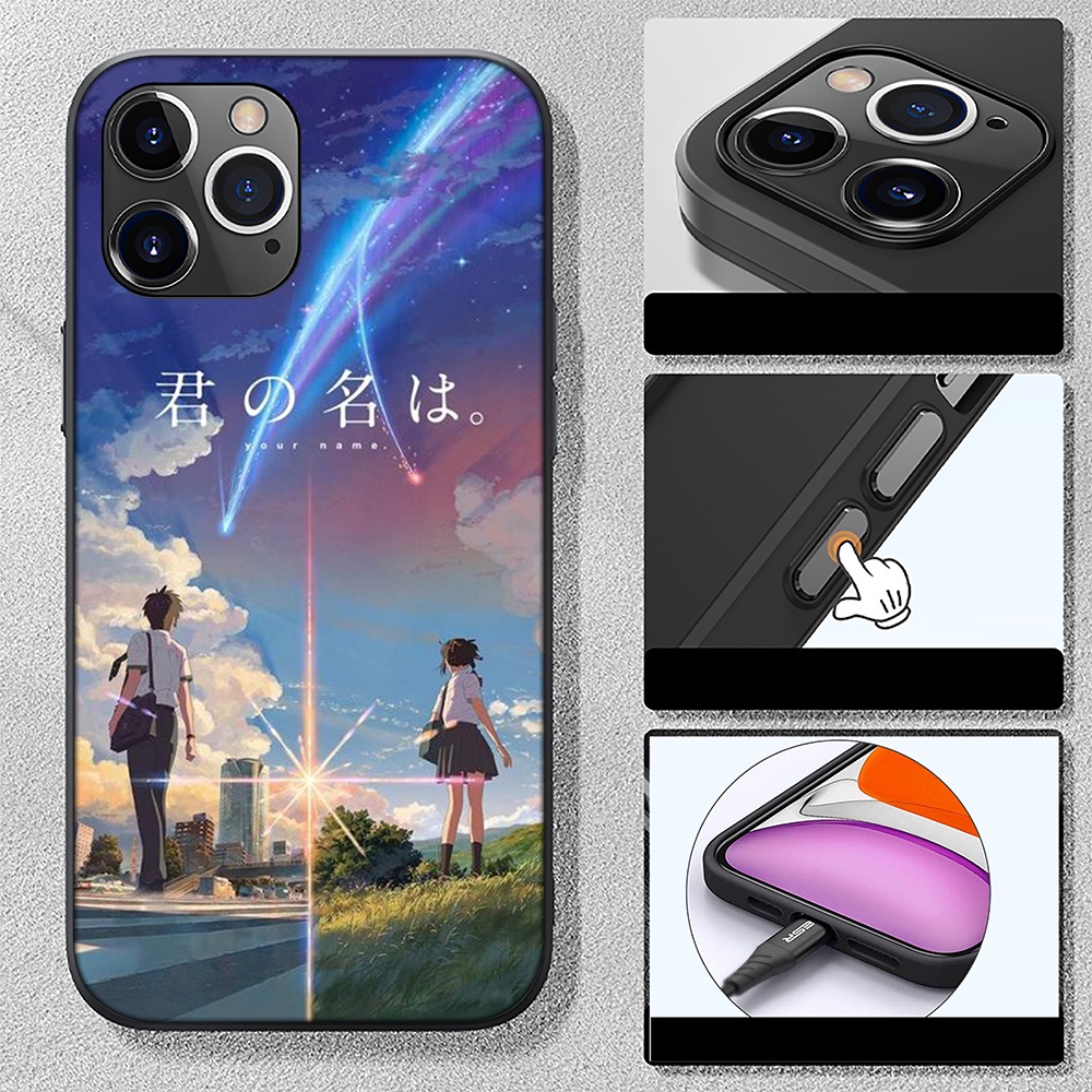 Ốp điện thoại silicon TPU mềm hình anime InuYasha Your Name cho OPPO A16 A16S A54S A53S A55 4G 5G A56 XF18