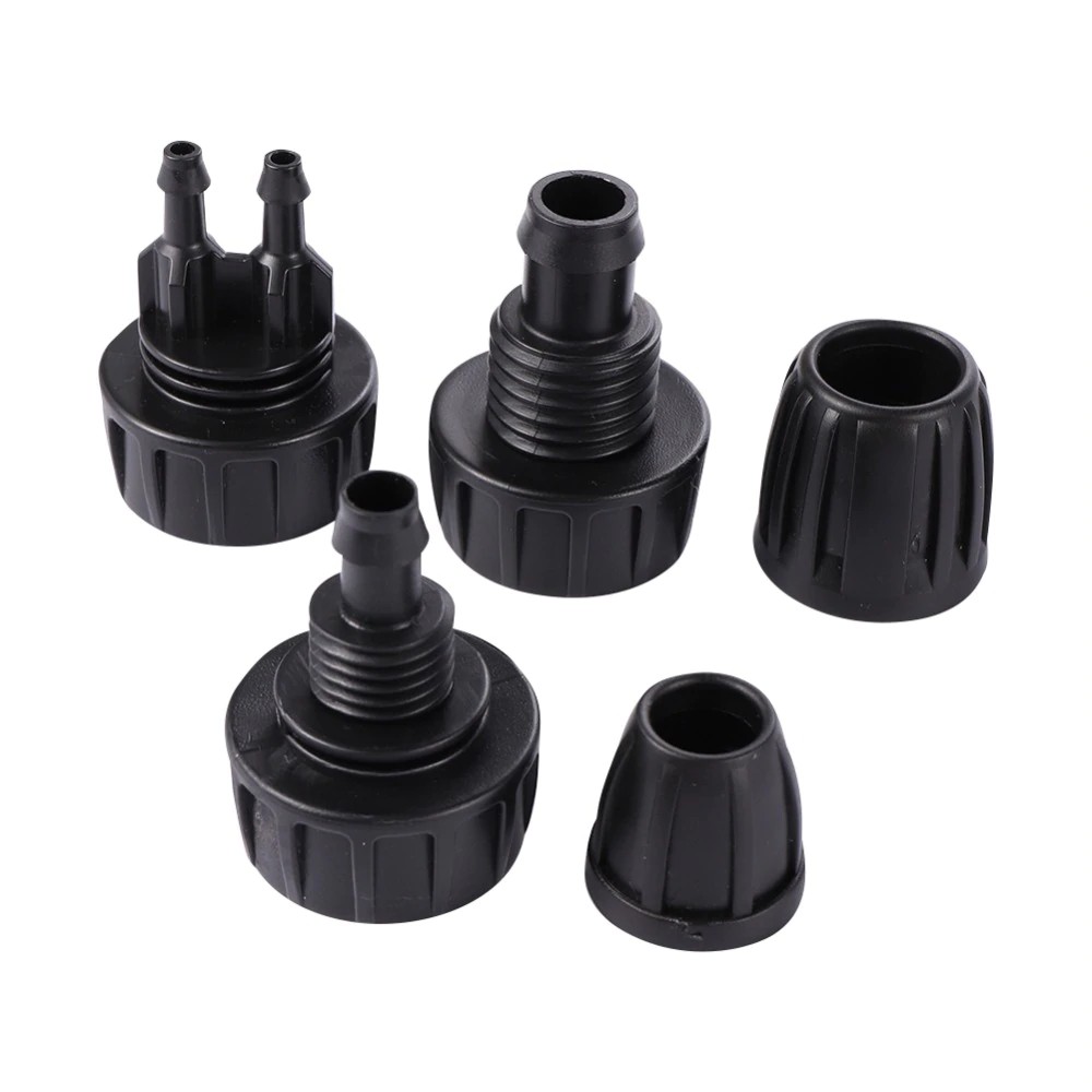 Set 2 đầu nối ống nước ren khóa bên trong 1/2" hoặc 3/4" sang vòi DN16 / 8/11 / 4/7mm