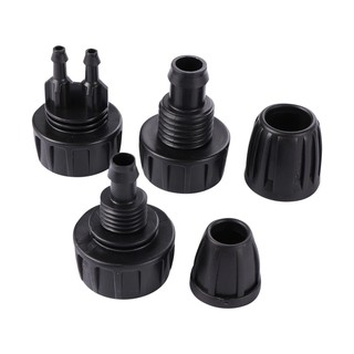 Set 2 đầu nối ống nước ren khóa bên trong 1/2" hoặc 3/4" sang vòi DN16 / 8/11 / 4/7mm