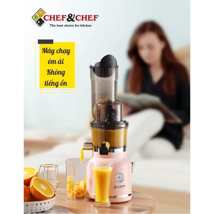 MÁY ÉP CHẬM NGUYÊN QUẢ CHEF&amp;CHEF CH-333 CÔNG NGHỆ CHỐNG ỒN