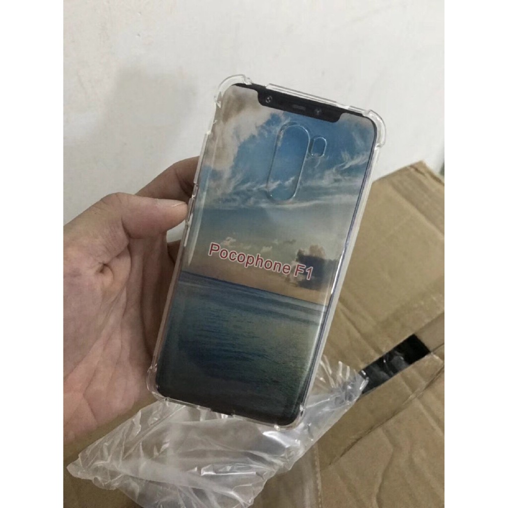 Ốp điện thoại silicon chống sốc cho Xiaomi PocoPhone F1