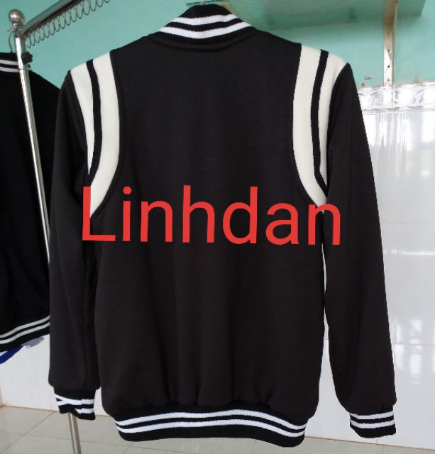 Áo Khoác bomber bliu black áo bomber jacket Teddy | BigBuy360 - bigbuy360.vn