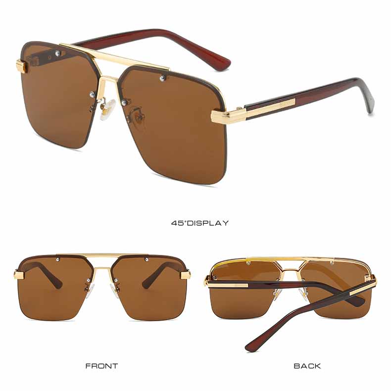 Kính mát nam nữ MM024N kiểu dáng kính vuông phân cực chống tia UV thời trang sử dụng khi đi đường,đi dã ngoại