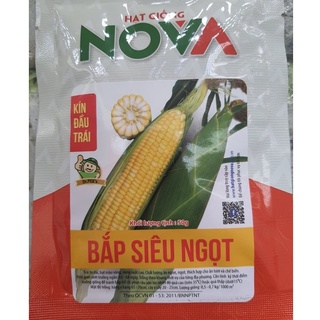Hạt giống bắp vàng siêu ngọt nova kns36 - gói 50gram