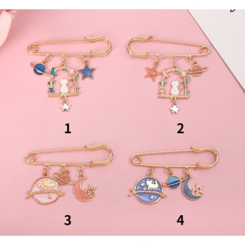 Dễ Thương Ghim Cài Áo Hình Mèo Đáng Yêu