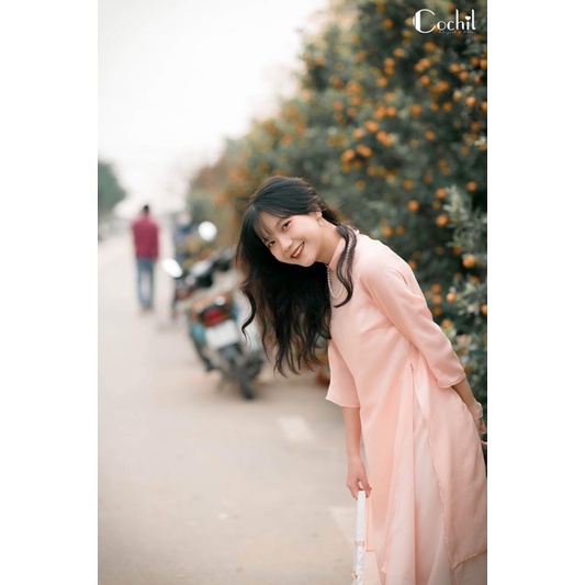 Áo Dài Cách Tân COCHIL Dáng Suông  - AD009