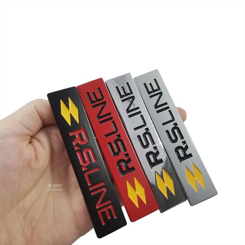 FENDER 1 Logo RS LINE bằng kim loại dán trang trí xe hơi | BigBuy360 - bigbuy360.vn