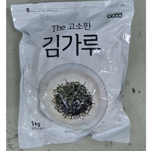 Kim vụn, rong biển vụn 1kg túi to cho nhà hàng - 김가루