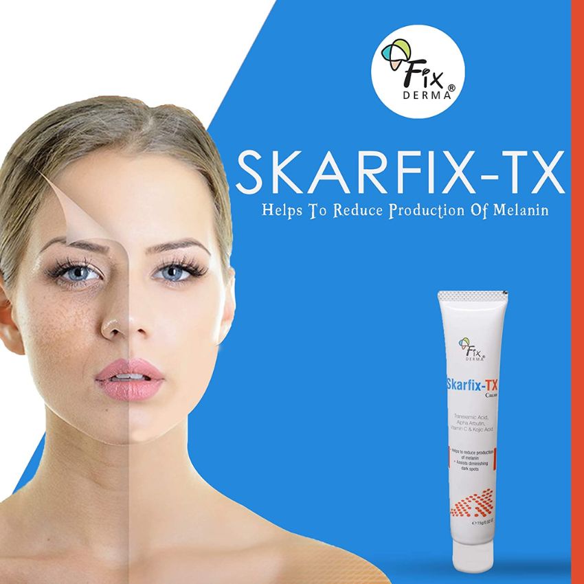 Kem giảm thâm nám tàn nhang Fixderma Skarfix, kem dưỡng sáng da mờ thâm đỏ