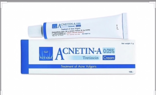 kem chấm mụn 10g. Acnetin A Tretinoin.