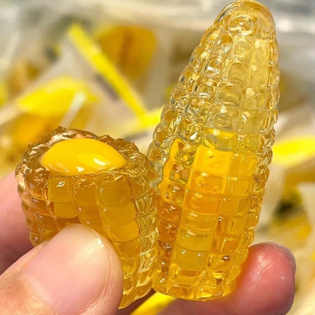 Kẹo bắp ngô nhân chảy, kẹo dẻo vị ngô thơm ngon loại gói 2.5kg