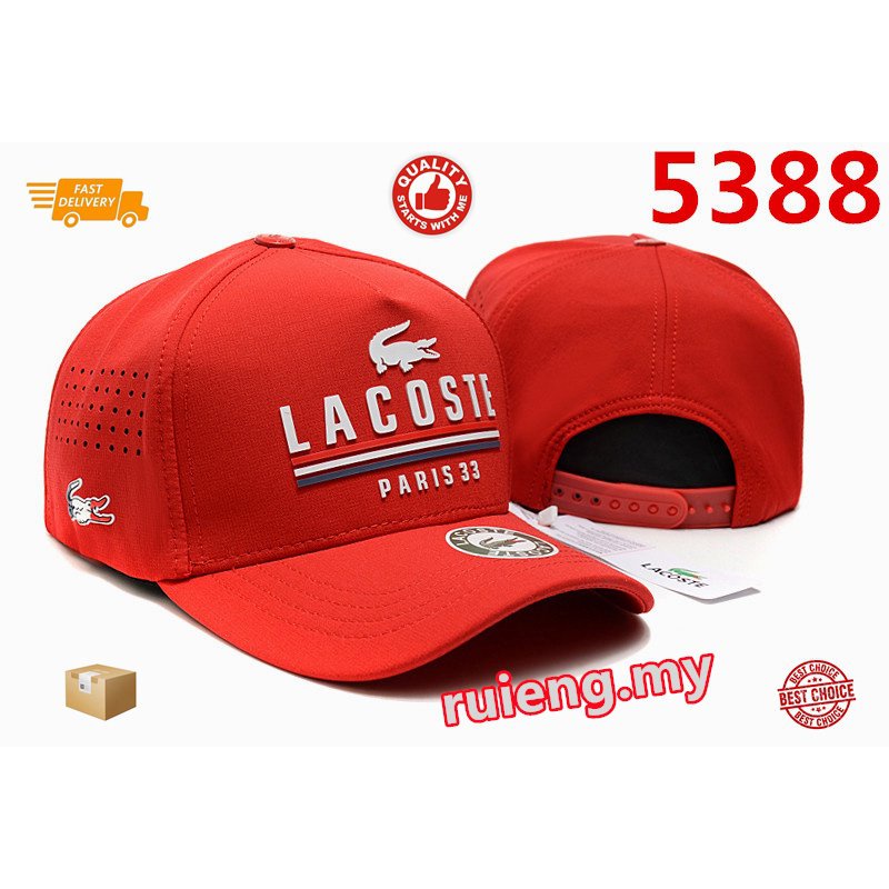 Mũ Lưỡi Trai Lacoste Chất Liệu cotton Thời Trang Cho Nam Nữ