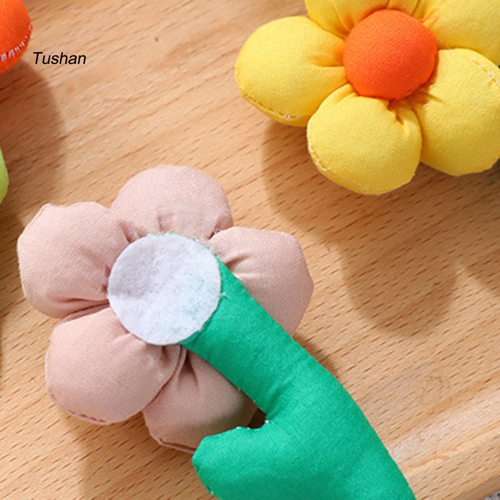 Ghim Cài Áo Hình Hoa Bằng Vải Chống Rách Trang Trí Quần Áo