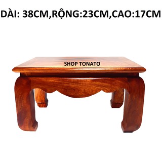 KỶ CHỮ NHẬT, ĐẾ BÁT HƯƠNG,ĐÔN GỖ HƯƠNG 23CM*38CM*17CM