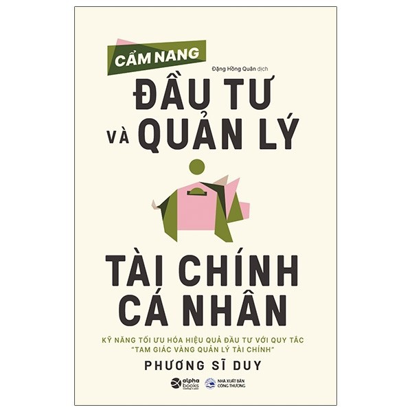 Sách -  Cẩm Nang Đầu Tư Và Quản Lý Tài Chính Cá Nhân 169K