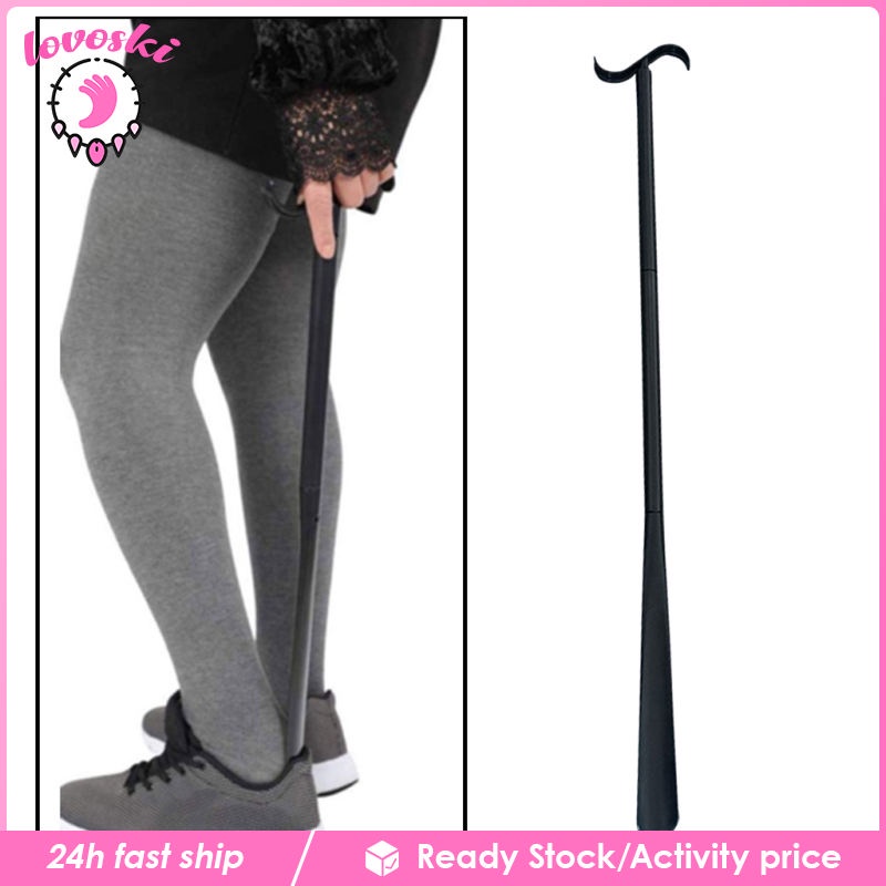 [Hàng mới về] Gậy hỗ trợ mang giày cán dài 70cm tiện lợi