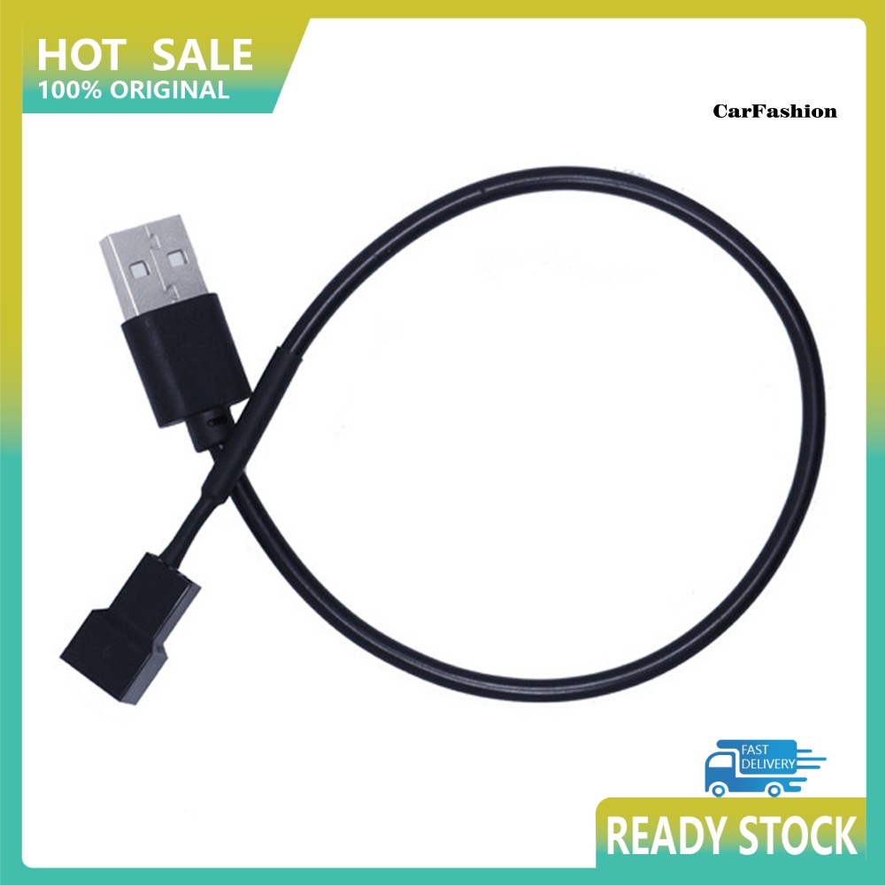 Cáp Chuyển Đổi Chs30cm Usb Male Sang 3 Pin Cho Quạt Cpu Pc