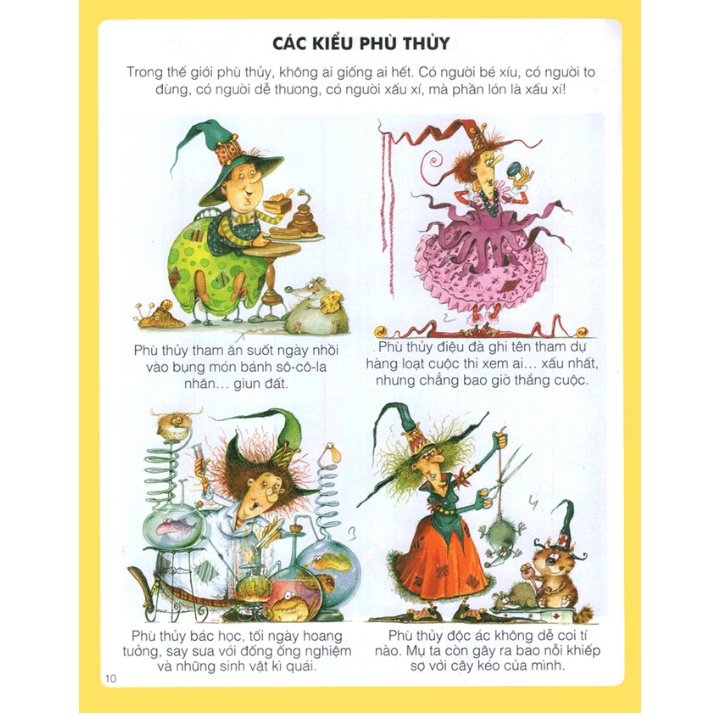 Sách - Thế Giới Hình Ảnh Của Bé - Phù Thủy Và Thần Tiên