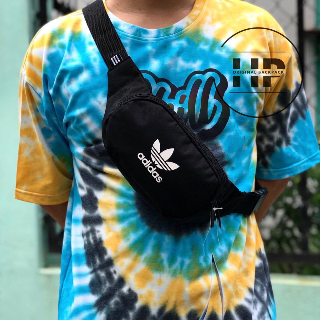 Túi bao tử DV2400 túi đeo chéo nam nữ chống nước crossbody Oval bag ESSENTIAL - [XUẤT DƯ XỊN] | BigBuy360 - bigbuy360.vn