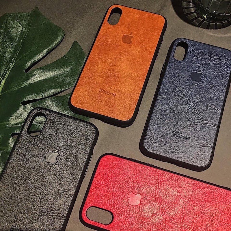 Ốp lưng iphone Da logo táo cho iPhone 6/6s/6spl/6pl/7/8/7pl/b8pl/X/Xsmax/ip11/ip11pro/ip11promax/12/12pro/12promax | BigBuy360 - bigbuy360.vn