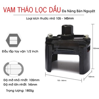 Vam cảo tháo cốc lọc dầu đa năng 105-145mm -tp