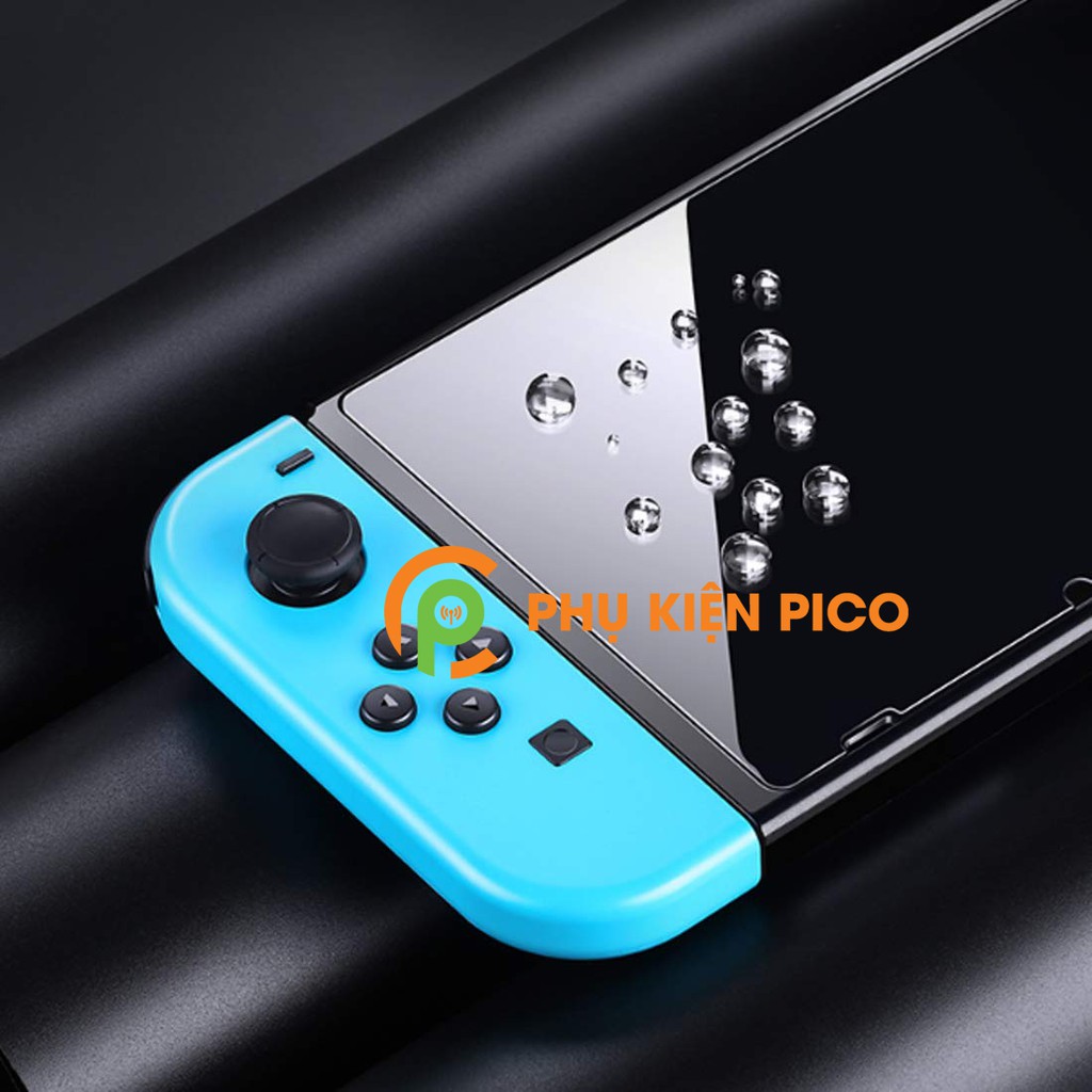 Cường lực Nintendo Switch trong suốt full keo - Dán màn hình máy chơi game Nintendo Switch trong suốt độ cứng 9H