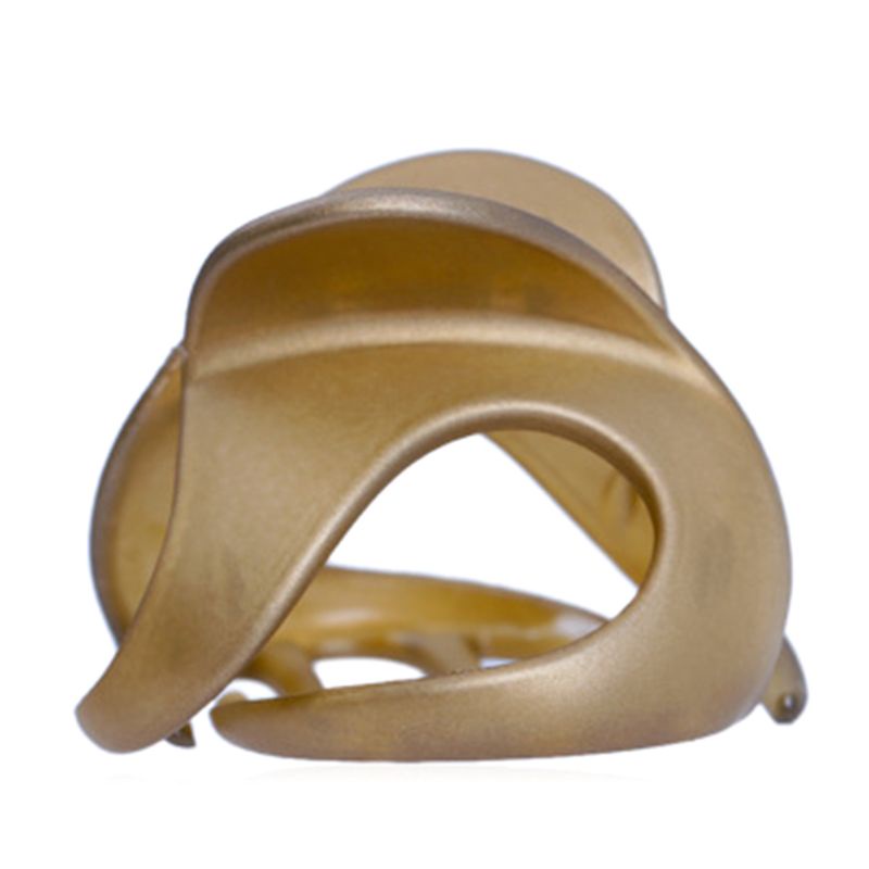 Kẹp Tóc Càng Cua Bằng Acrylic Màu Trơn Thời Trang Cho Nữ YOUYO