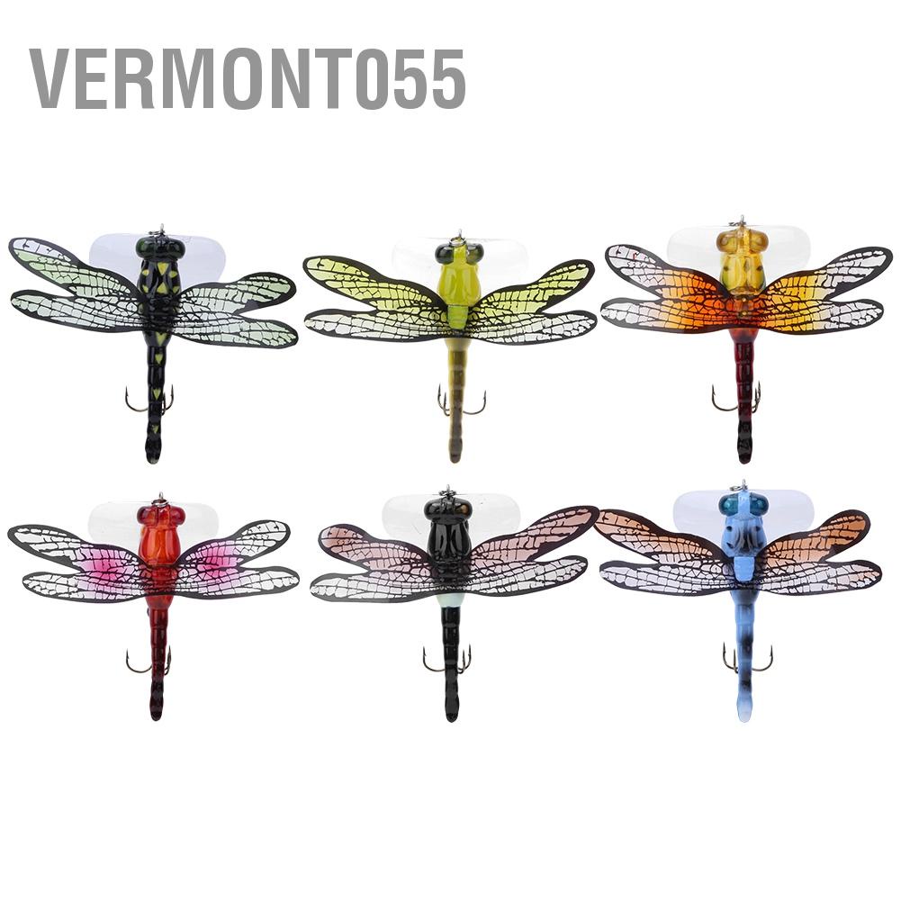 Hàng Hot Chuồn chuồn có hình dạng Mồi nhân tạo Wobblers Hard Lure Côn trùng 7,5cm 6g Câu cá Hàng giao ngayVermont055