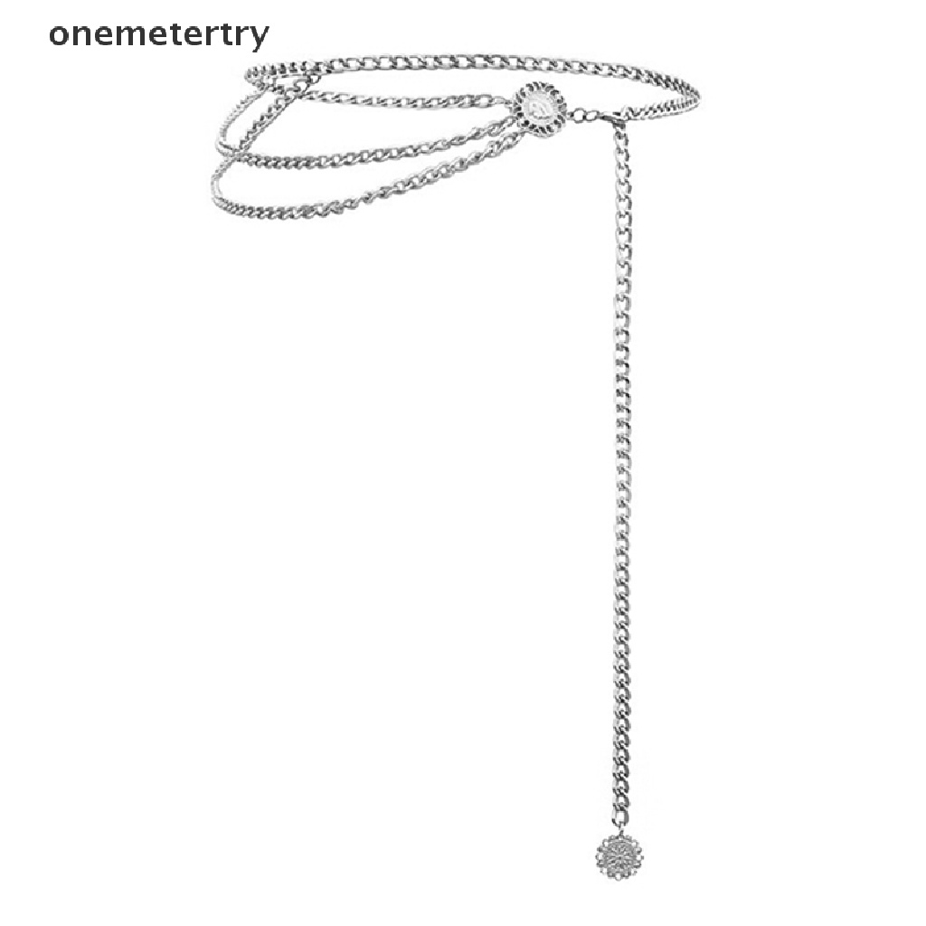 Thắt Lưng Dây Xích Kim Loại Mặt Đồng Xu Cổ Điển Cho Nữ | BigBuy360 - bigbuy360.vn