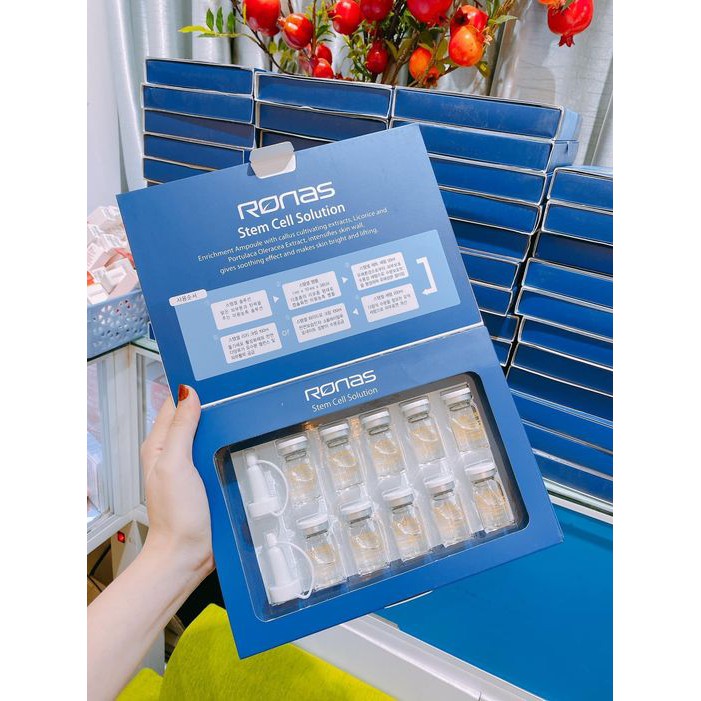 Tế Bào Gốc Ronas Stem Cell Solution ( 10 ống 1 hộp ) | BigBuy360 - bigbuy360.vn