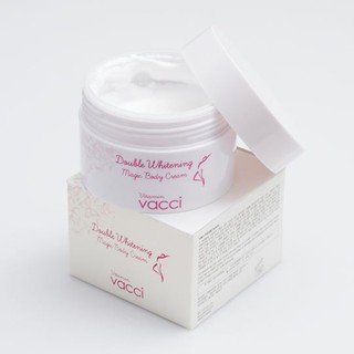 Kem dưỡng trang điểm trắng da toàn thân - Vacci Double Whitening Magic Body Cream