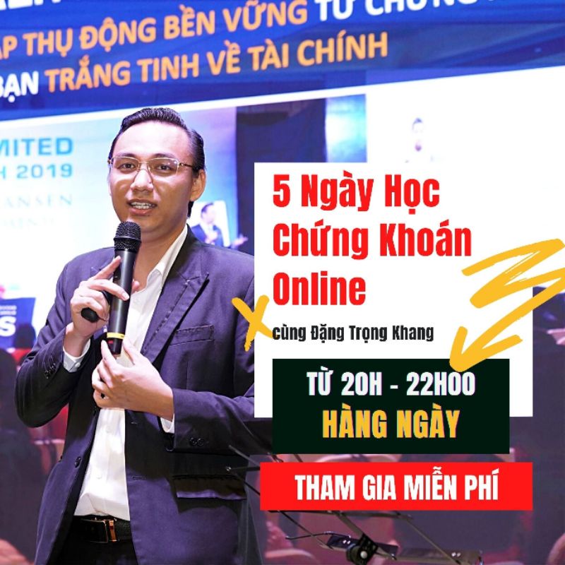 MIỄN PHÍ 03 NGÀY HỌC: Tự do tài chính cùng chứng khoán nhân quả Unica
