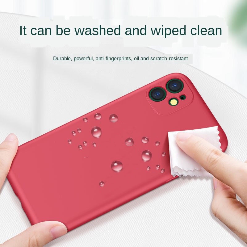 Ốp Điện Thoại silicone Cho iPhone 6 6s 7 8 plus X XS XR Xsmax 11 11Pro 11promax Ahd6