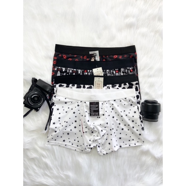 Quần Lót Nam, Quần Sịp Nam.Chất Lụa Băng Mềm Mịn Cao Cấp - 4MAN