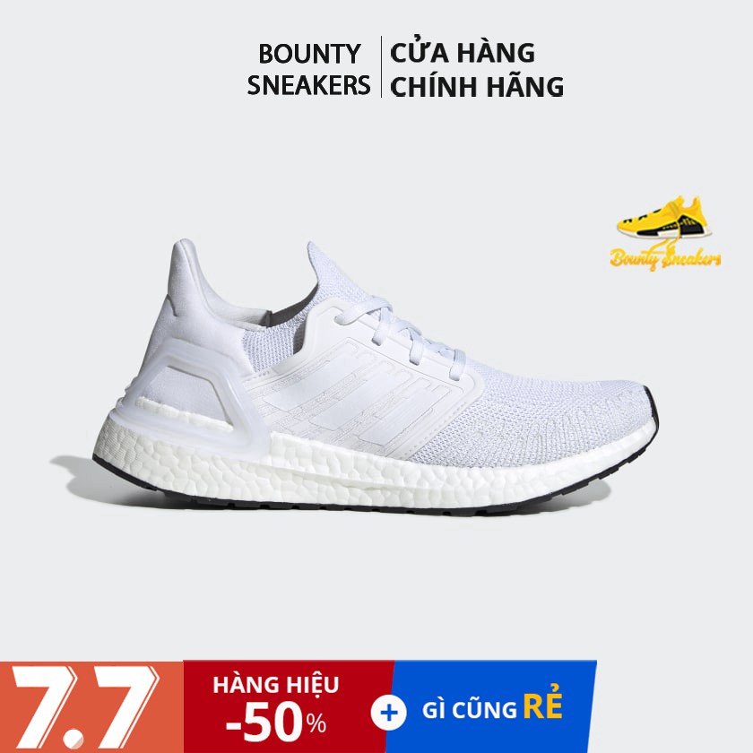 Giày Adidas Ultra Boost 20 thể thao nữ trắng EG0713 - Hàng Chính Hãng - Bounty Sneakers
