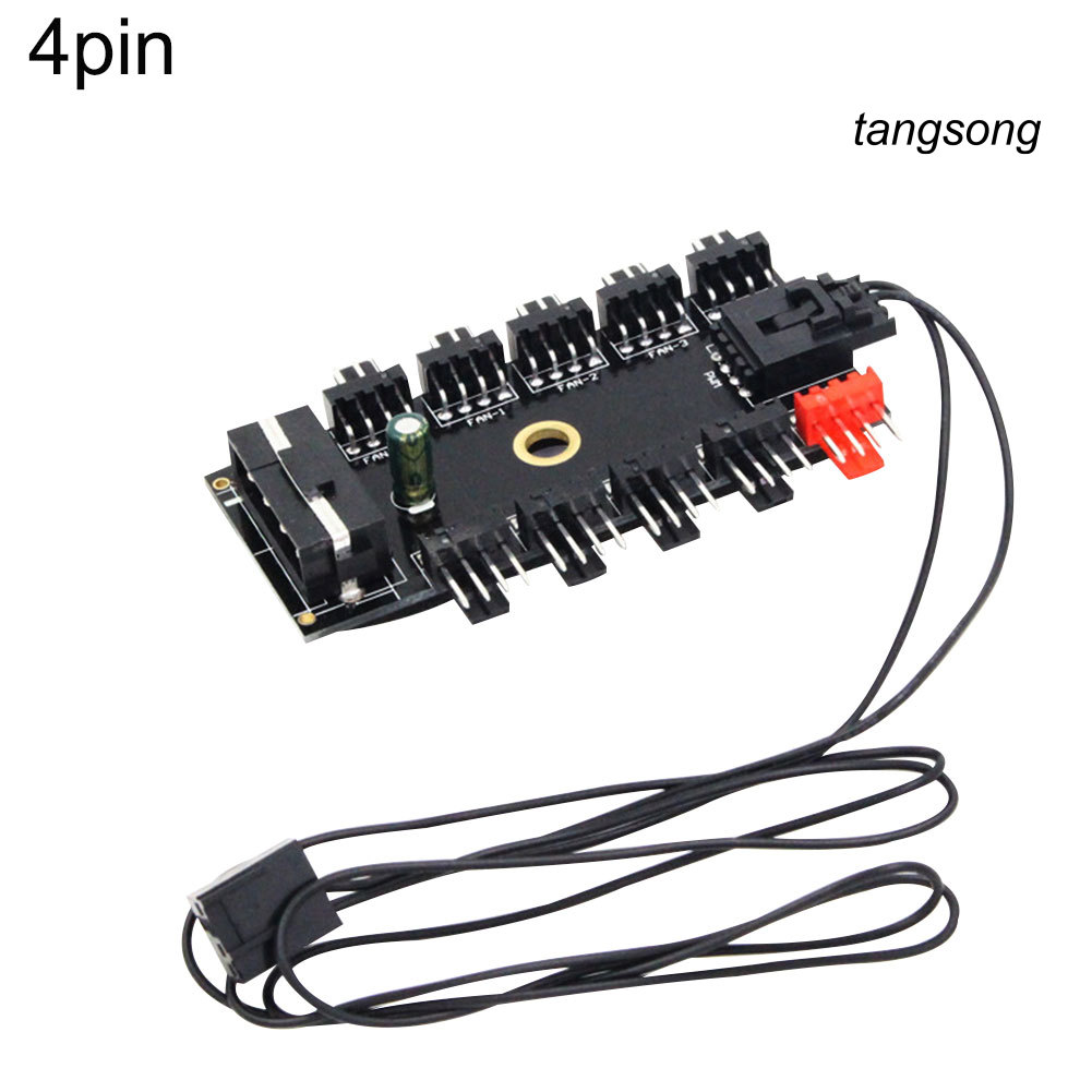 Bộ Chia Quạt Tản Nhiệt 1 Sang 10 4 / 3pin Sata / 4pin Cho Máy Tính