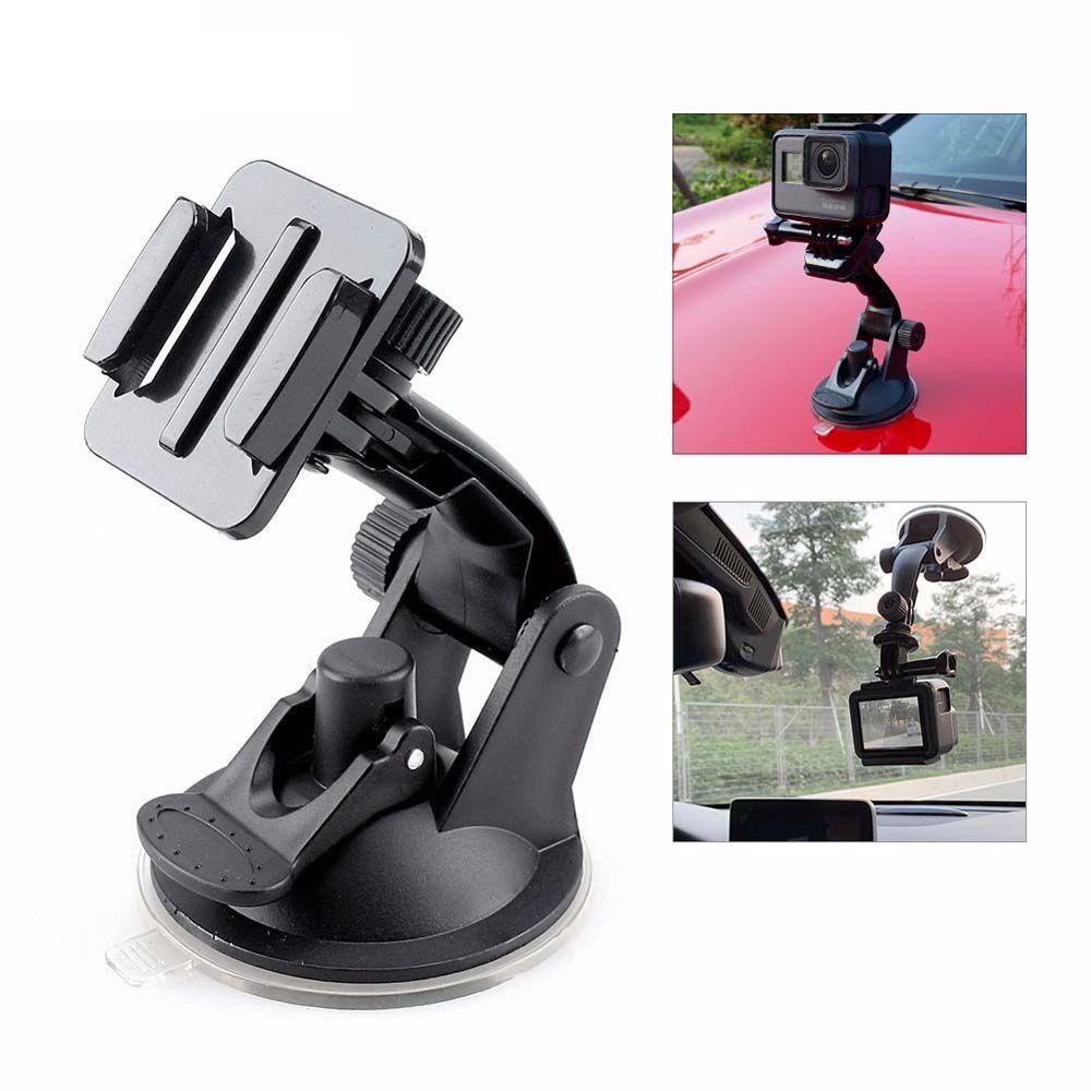 Giá đỡ camera hành trình Gopro Hero cho xe hơi  có giác hút xoay, hít kính gắn xe hơi, ô tô