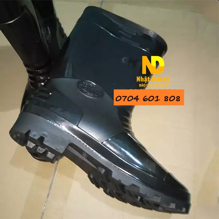 Ủng Bảo Hộ Màu Đen Thùy Dương 819 Có Bố - Lội  Nước [HÌNH SHOP TỰ CHỤP-HÀNG SẴN] | BigBuy360 - bigbuy360.vn