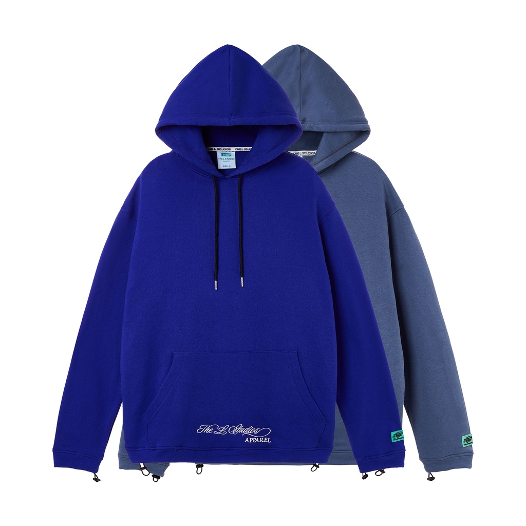 THELSTUDIOS - Áo Hoodie Nỉ Basic thêu logo Apparel