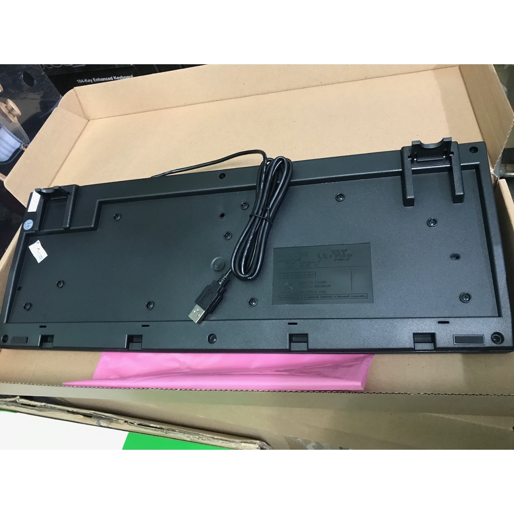 Bàn Phím Có Dây MITSUMI Cổng USB- Full Box mới 100%
