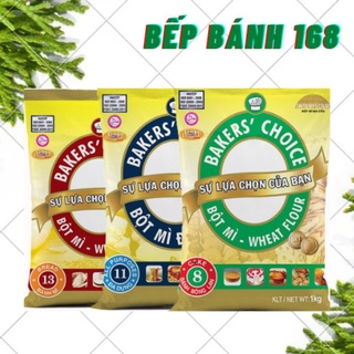 BỘT MÌ BAKERS’ CHOICE SỐ 13 , BỘT MÌ BAKERS’ CHOICE SỐ 11 , BỘT MÌ BAKERS’ CHOICE SỐ 8 túi 1KG