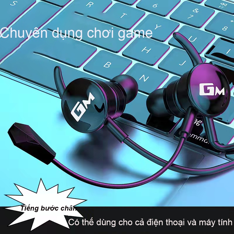 Tai nghe có dây nhét tai gaming chơi game Chống Ồn HIFI cho Phone Điện Thoại Samsung xiaomi oppo Huawei laptop cho pc#28