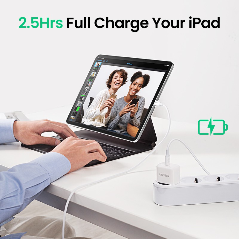 [Mã ELBMO2 giảm 12% đơn 500K] Ugreen Cốc Sạc Nhanh Mini PD 20W 33W QC4.0 Cho iPhone 14 Pro 13 12 Samsung Xiaomi