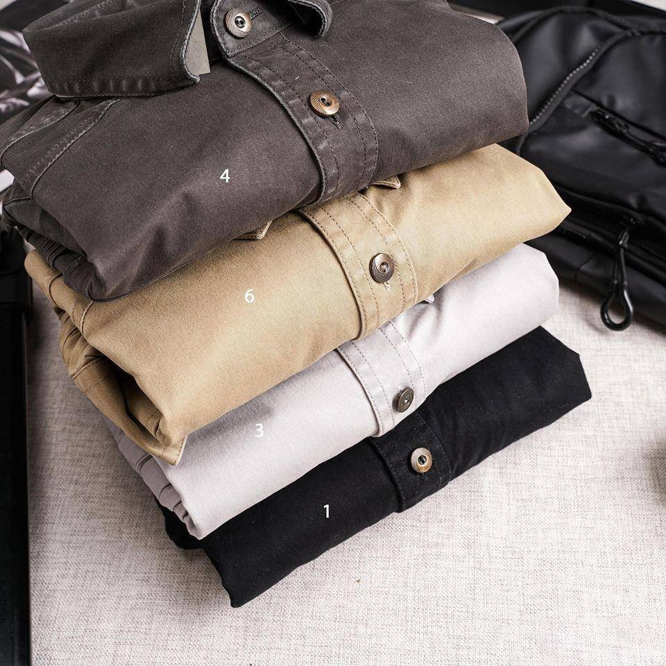 Áo Sơmi Kaki Nam SM01 | BigBuy360 - bigbuy360.vn